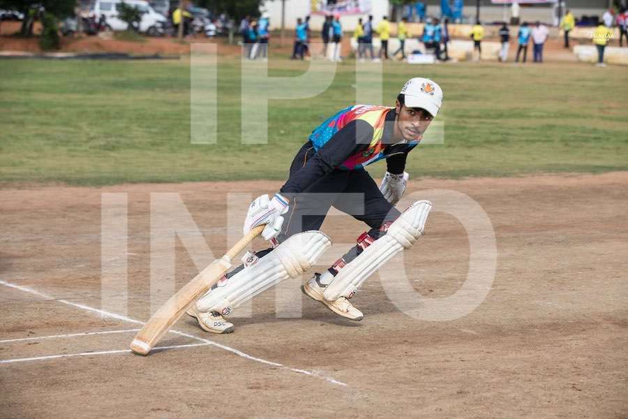 Cricket action