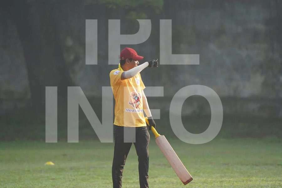 Cricket action