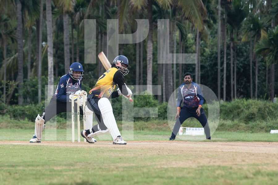 Cricket action