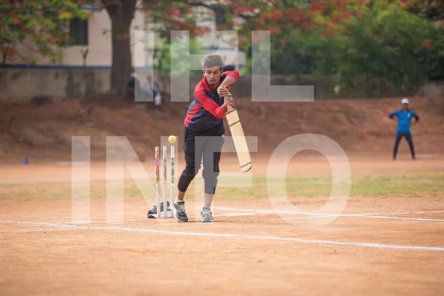 Cricket action