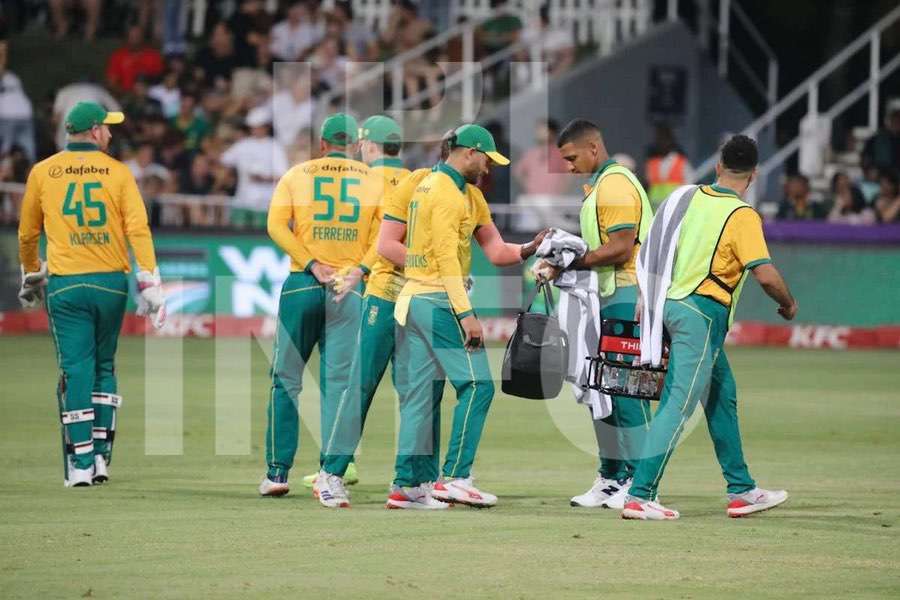 Cricket action