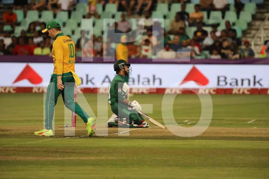 Cricket action